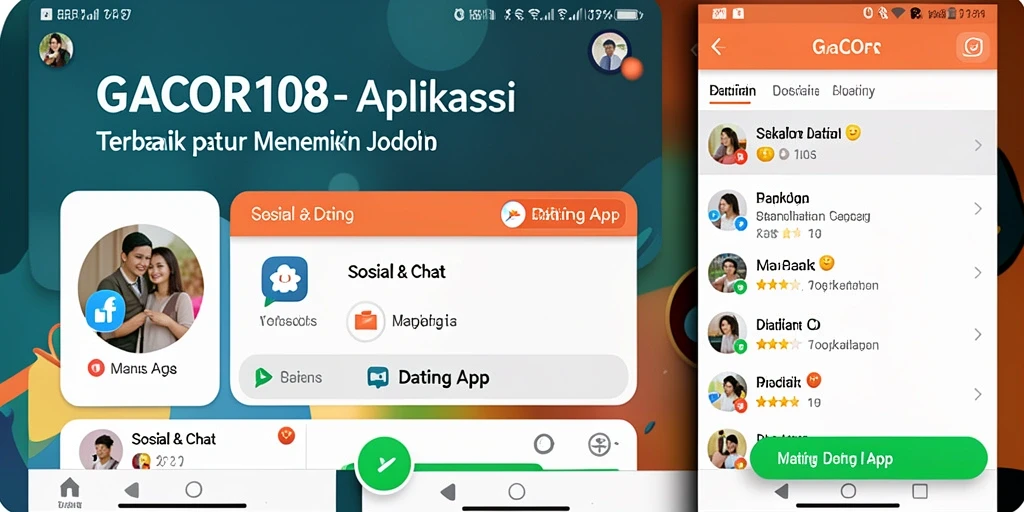 Tampilan antarmuka GACOR108 yang menarik dan interaktif.