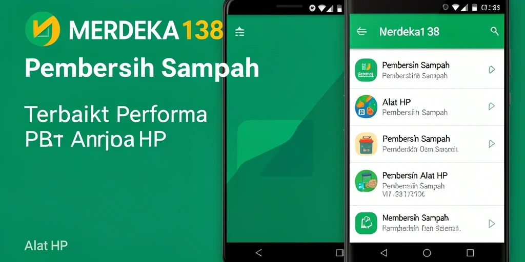 Antarmuka utama MERDEKA138 menampilkan hasil pembersihan yang jelas dan terorganisir.