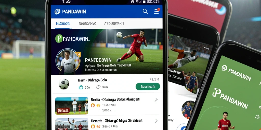Tampilan antarmuka aplikasi PANDAWIN yang informatif dan menarik.