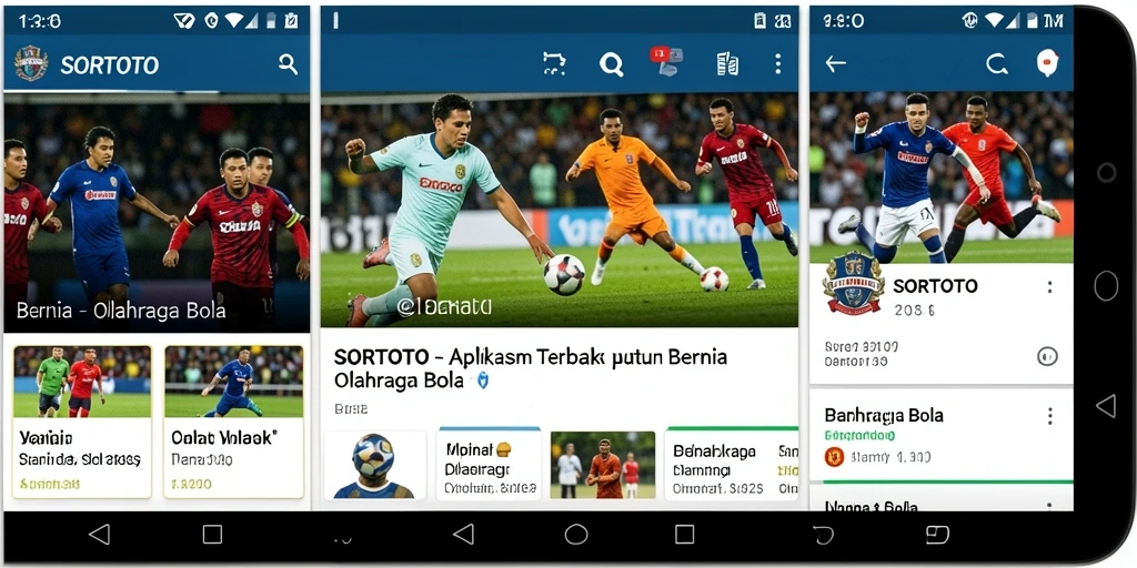 Tampilan antarmuka SORTOTO yang informatif dan menarik.
