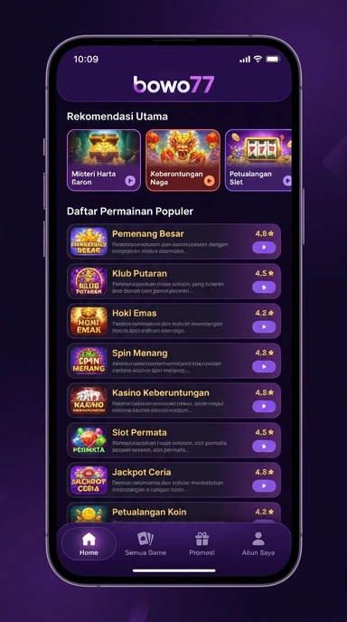 Aplikasi Populer & Kanal Uji Terbaik | bowo77